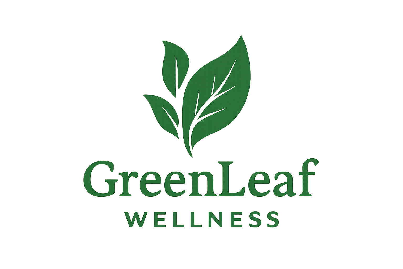 GreenLeaf Wellness logo